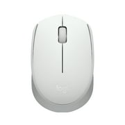 Logitech M170 Wireless Mouse for PC, Mac, Laptop, 2.4 GHz with USB Mini Receiver, Optical Tracking, Ambidextrous, Off White