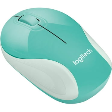 Logitech M187 Wireless Mini Mouse, Teal