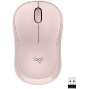 Logitech - M220 SILENT Wireless Optical Ambidextrous Mouse - Rose