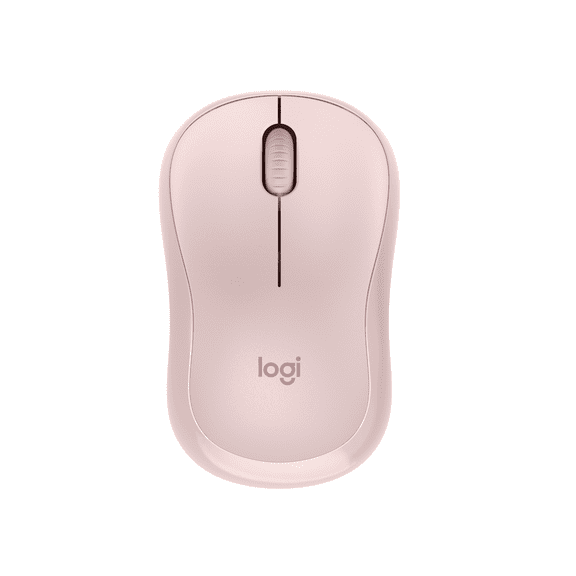 Logitech - M220 SILENT Wireless Optical Ambidextrous Mouse - Wireless - Rose