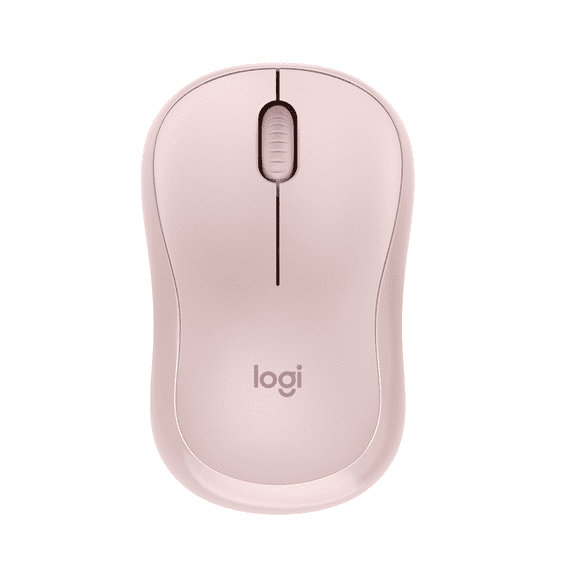 Logitech M220 Silent Wireless Mouse, 2.4 GHz with USB Receiver, 1000 DPI, Ambidextrous, Rose