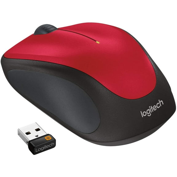 Logitech M235 Wireless Mouse Red