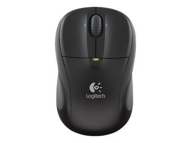 Logitech M305 - Mouse - optical - wireless - 2.4 GHz - USB wireless receiver - jet black