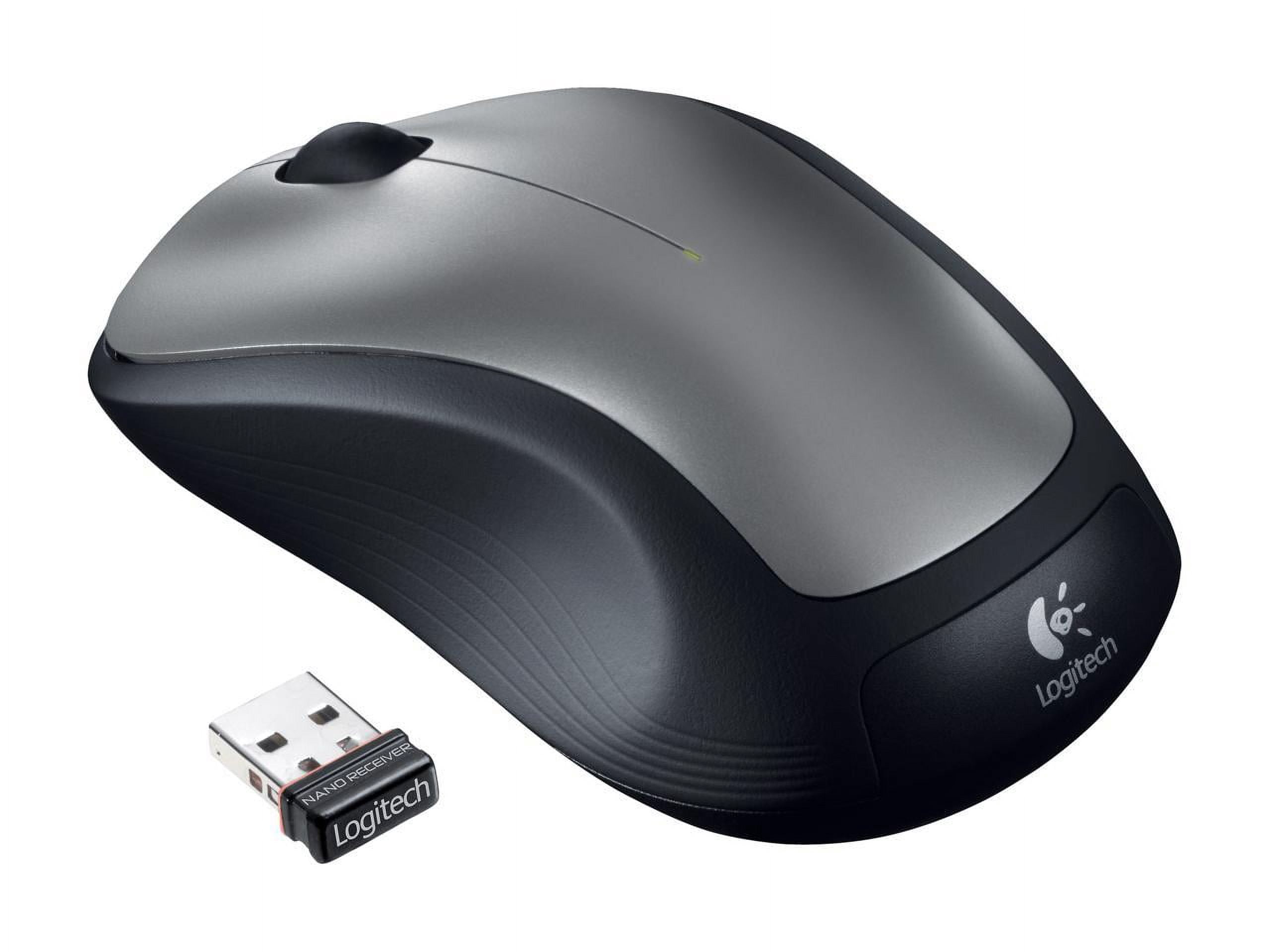 Logitech, Wireless Mouse, 910-001675, Silver, Extended Battery