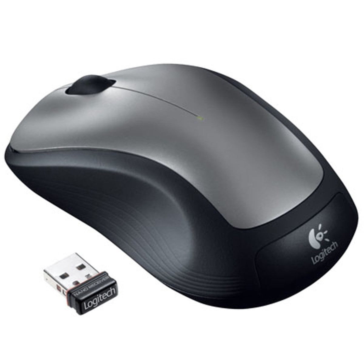 Logitech, Wireless Mouse, 910-001675, Silver, Extended Battery