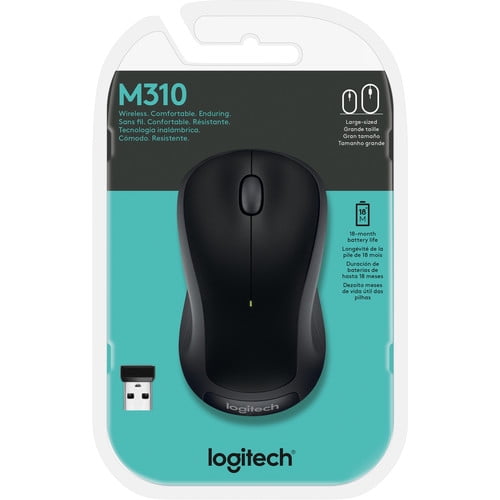 Pre-Owned Logitech M310 Wireless USB Mouse - NO DONGLE