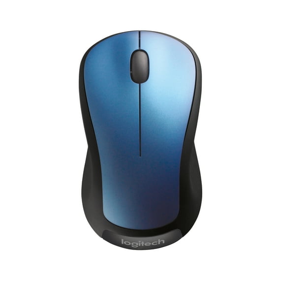 Logitech M310 Wireless Mouse, 2.4 GHz with USB Nano Receiver, 1000 DPI Optical Tracking, 18 Month Battery, Ambidextrous, Peacock Blue