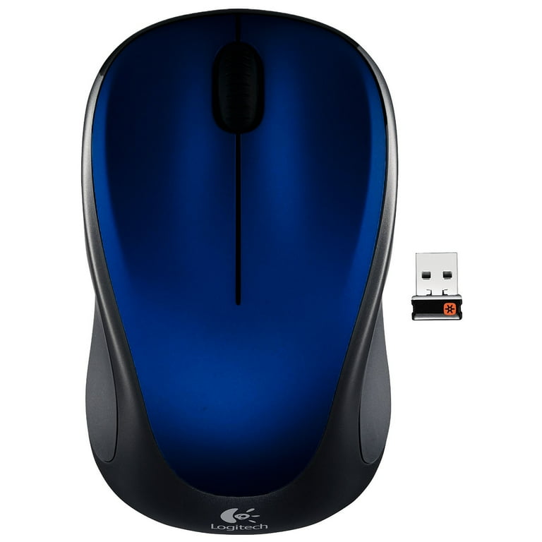 Logitech M317 Compact Wireless Ergonomic 3 Button Optical Scroll