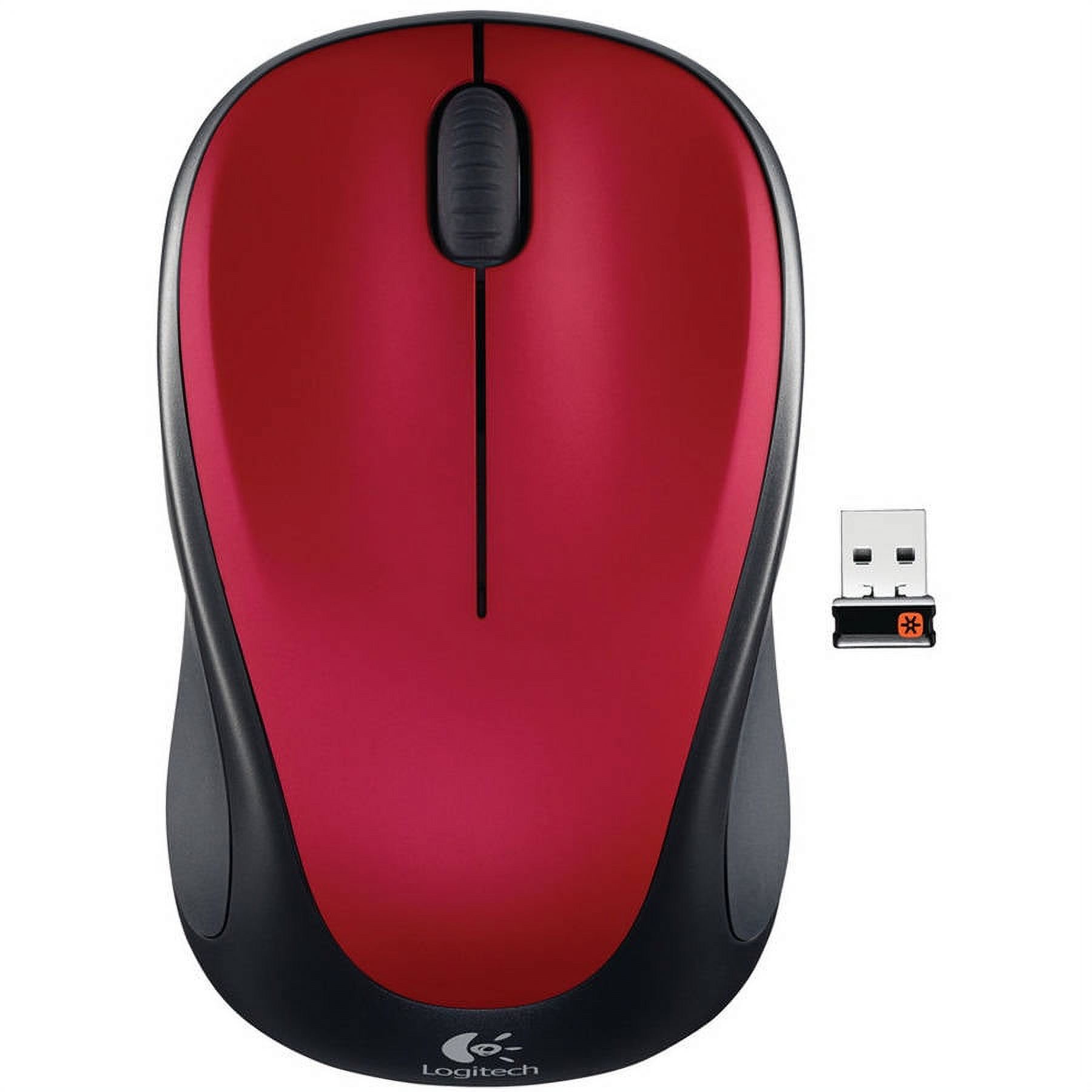 Logitech M317 Wireless Mouse 3 Buttons, 2.4GHz, Compact with 