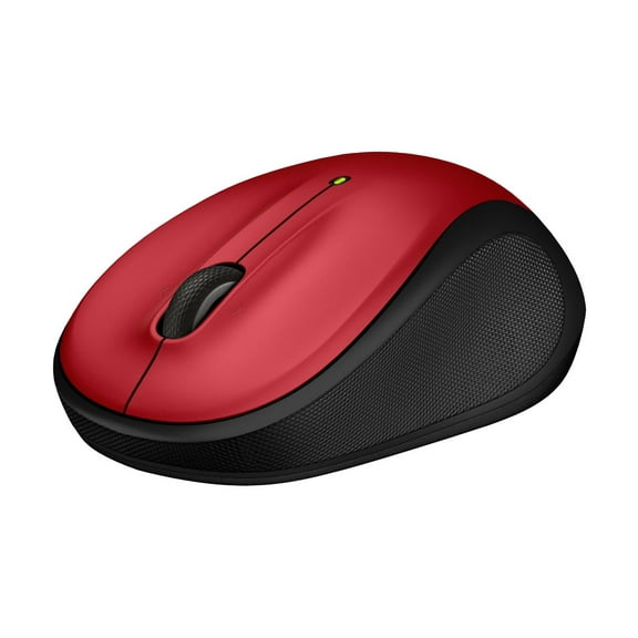 Logitech M325s Wireless Mouse, 2.4 GHz with USB Receiver, 1000 DPI Optical Tracking, Red