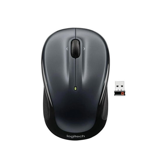 Logitech M325S Wireless Optical 3 Button Mouse - Dark Silver