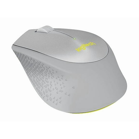 Logitech M330 SILENT PLUS Wireless Mouse, 2.4GHz with USB Receiver, Optical Tracking, Quiet & Lightweight, Long Battery Life, for PC, Mac, Laptop, Chromebook, Gray