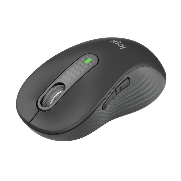 Logitech ワイヤレスマウス 本体 Logitech M650 Signature Wireless Mouse, Graphite, 5 Buttons