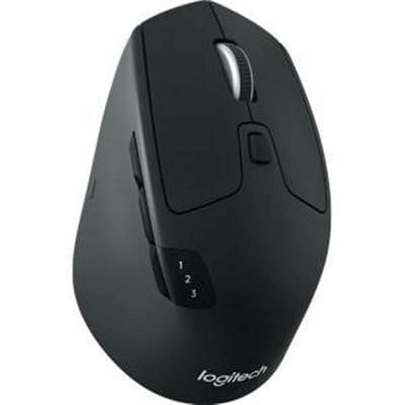 Logitech M720 Triathlon Multi-Device Wireless Mouse, Bluetooth, USB Unifying Receiver, 1000 DPI, 6 Programmable Buttons, 2-Year Battery, Compatible with Laptop, PC, Mac, iPadOS
