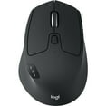 thumbnail image 1 of Logitech M720 Triathlon Multi-Device Wireless Mouse, Bluetooth, USB Unifying Receiver, 1000 DPI, 8 Buttons, 2-Year Battery, Compatible with Laptop, PC, Mac, iPadOS, Black, 1 of 12