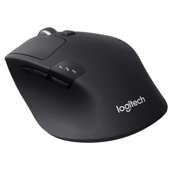 Logitech M720 910-005592 Precision Pro Wireless & Bluetooth Mouse Black