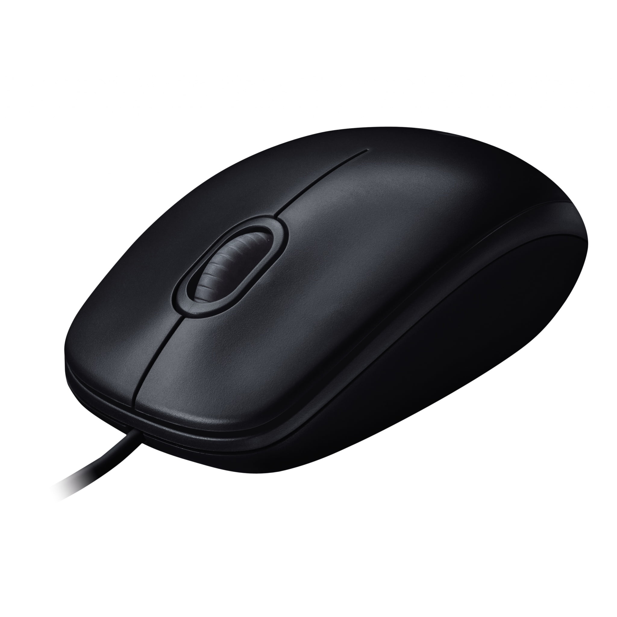 Logitech M90 USB Wired Mouse - Black