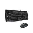 thumbnail image 1 of Logitech MK120 Wired Desktop Set, Keyboard/Mouse, USB, Black, 1 of 9