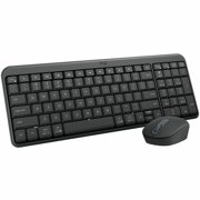 Logitech MK250 Bluetooth Wireless Mouse and Keyboard Combo Fast & Easy Connectivity, Compact Wireless Keyboard, Ambidextrous Mouse Graphite