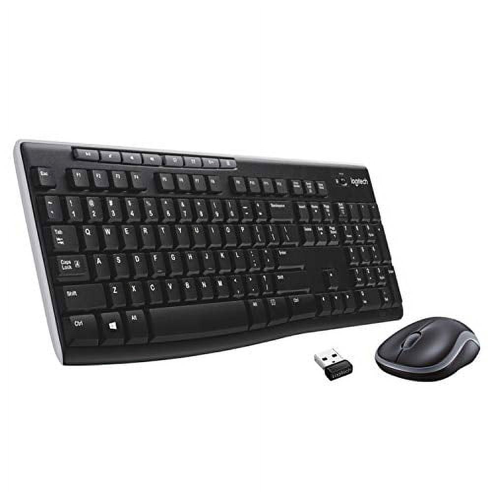 Logitech MK270 Wireless Keyboard and Mouse Combo Keyboard and Mouse Included