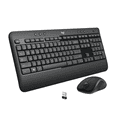 thumbnail image 1 of Logitech MK540 Advanced Wireless Keyboard and Mouse Combo for Windows, 2.4 GHz Unifying USB-Receiver, Multimedia Hotkeys, 3-Year Battery Life, for PC, Laptop, 1 of 12