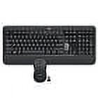 Logitech MK540 Advanced Wireless Keyboard & Mouse Combo, Black