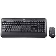 Logitech MK540 Advanced Wireless Keyboard with Wireless Mouse Combo -- Full Size Keyboard and Mouse, Long Battery Life, Caps Lock Indicator Light, Hot Keys, Secure 2.4GHz Connectivity MK540