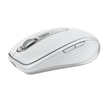Logitech - MX Anywhere 3 Wireless Bluetooth Fast Scrolling Mouse with Customizable Buttons - Pale Gray