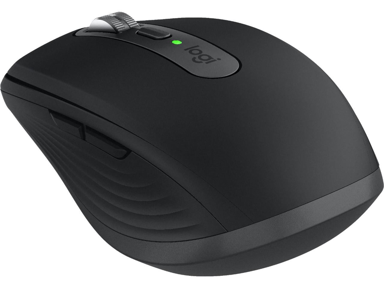 Sund og rask rørledning Udlænding Logitech MX Anywhere 3 Compact Performance Mouse, Wireless, Comfort, Fast  Scrolling, Any Surface, Portable, 4000DPI, Customizable Buttons, USB-C,  Bluetooth - Black - Walmart.com