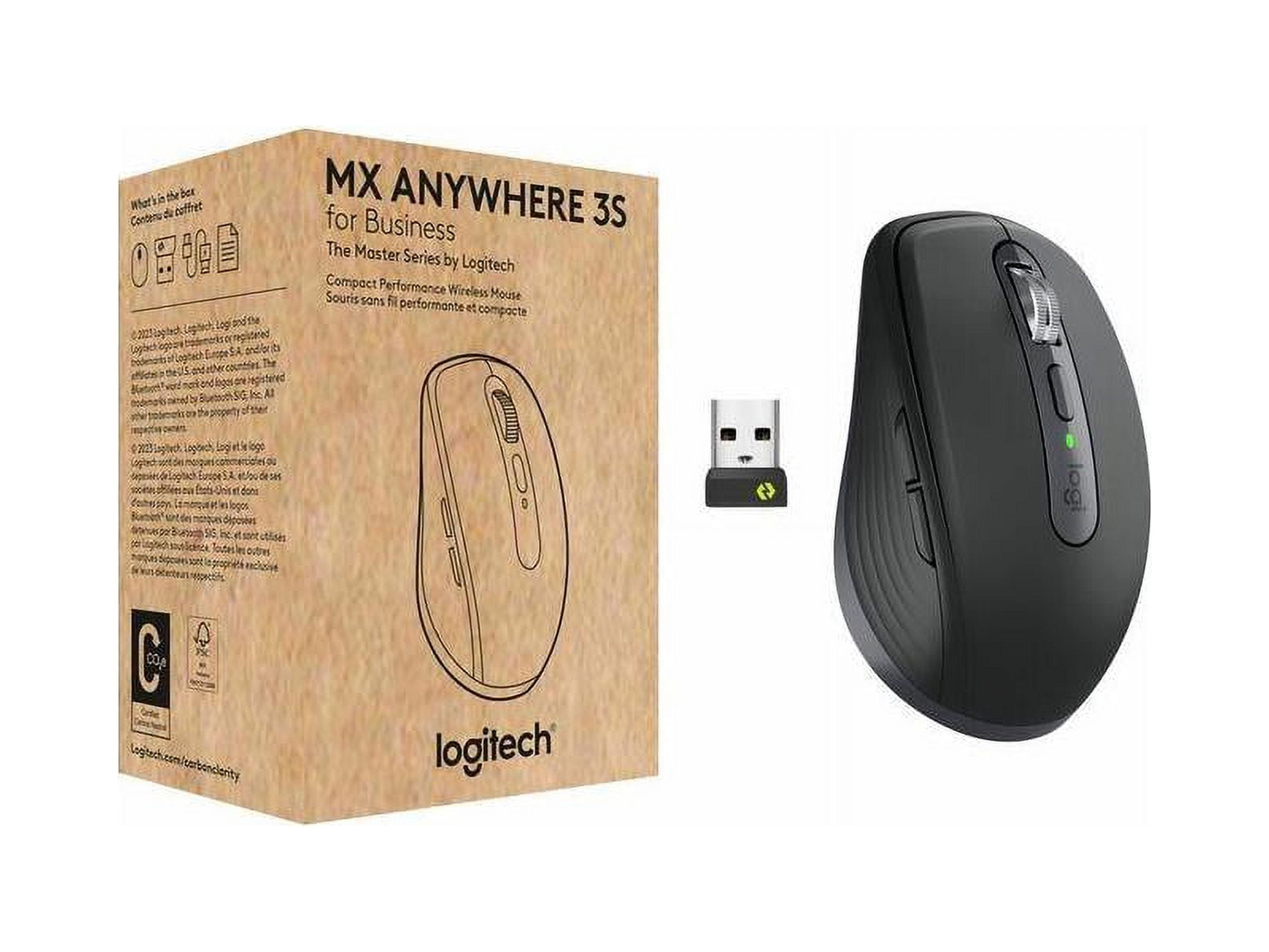 Logitech MX Anywhere 3S for Business - Wireless Mouse