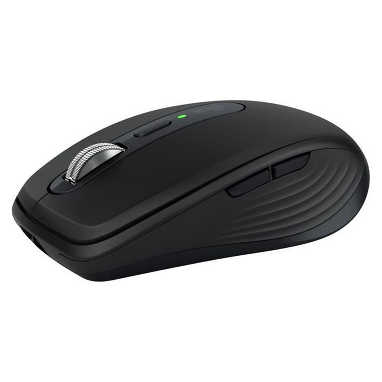 Logitech MX Anywhere 3S Compact Wireless Mouse, Fast Scrolling, 8K DPI  Any-Surface Tracking, Quiet Clicks, Programmable Buttons, USB C, Bluetooth, 