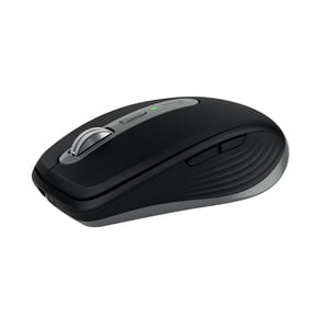 Logitech MX Anywhere 3S for Mac, Compact Wireless Bluetooth Mouse, 8K DPI Any-Surface Tracking, Quiet Clicks, USB C, Wireless Mouse for MacBook Pro, Macbook Air, iMac, iPad, Space Gray