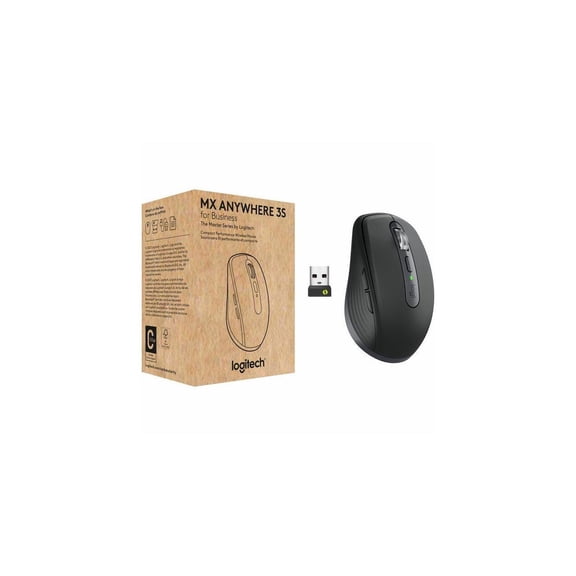 Logitech MX Anywhere 3S Wireless Mouse for Business, Graphite 910-006956
