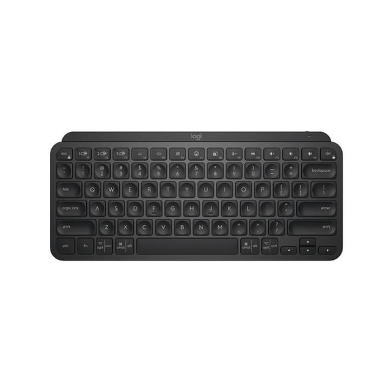Logitech MX Keys Mini Minimalist Wireless Illuminated Keyboard, Compact, Bluetooth, Backlit, USB-C, Compatible with Apple macOS, iOS, Windows, Linux, Android, Metal Build - BLACK