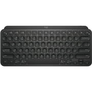 Logitech MX Keys Mini Minimalist Wireless Illuminated Keyboard, Compact, Bluetooth, Backlit, USB-C, Metal Build, Black