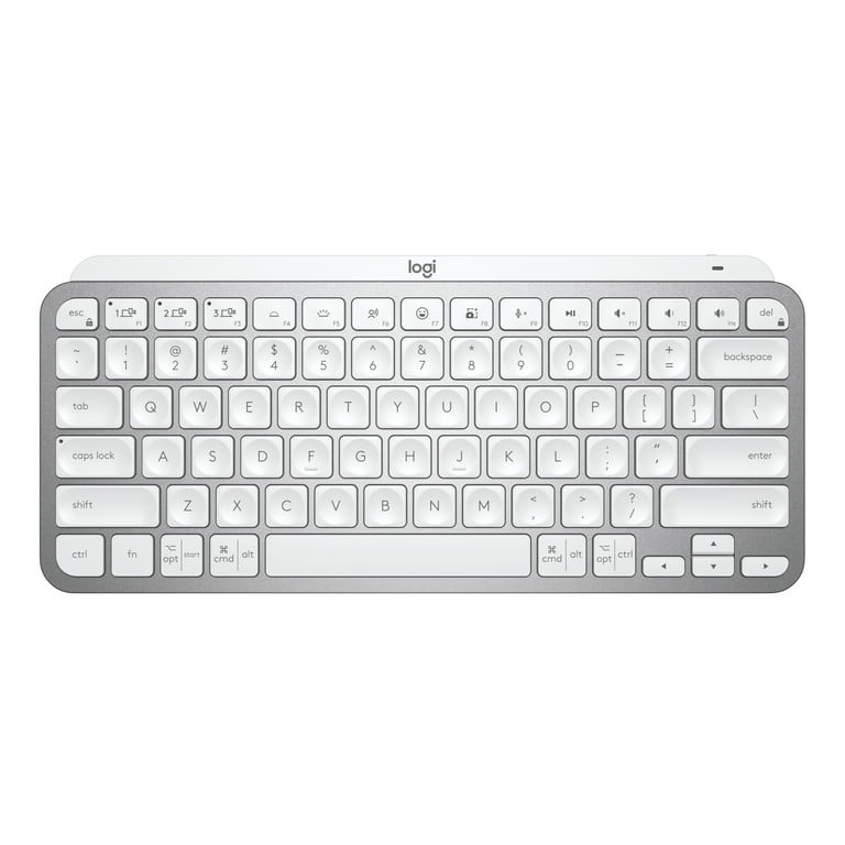 Logitech MX Keys Mini Wireless Keyboard, Compact, Bluetooth, USB-C