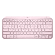 Logitech MX Keys Mini Wireless Computer Keyboard, Backlit, Bluetooth, Pale Gray