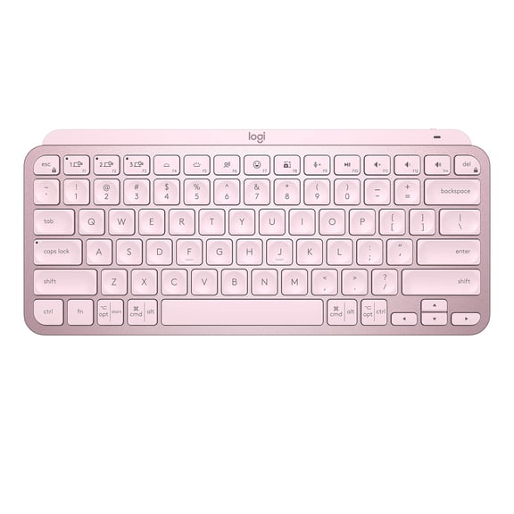 Logitech MX Keys Mini Minimalist Wireless Keyboard Rose SPANISH LAYOUT