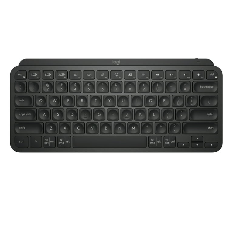 Logitech MX Keys Mini Computer Keyboard, Backlit, Black - Walmart.com