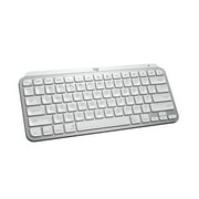 Logitech MX Keys Mini for Mac Minimalist Wireless Keyboard, Compact, Bluetooth, Backlit Keys, USB-C, Tactile Typing, Pale Grey
