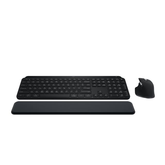 Logitech Wireless Combo: MX Master 3S Mouse, MX Keys S Keyboard, Palm ...
