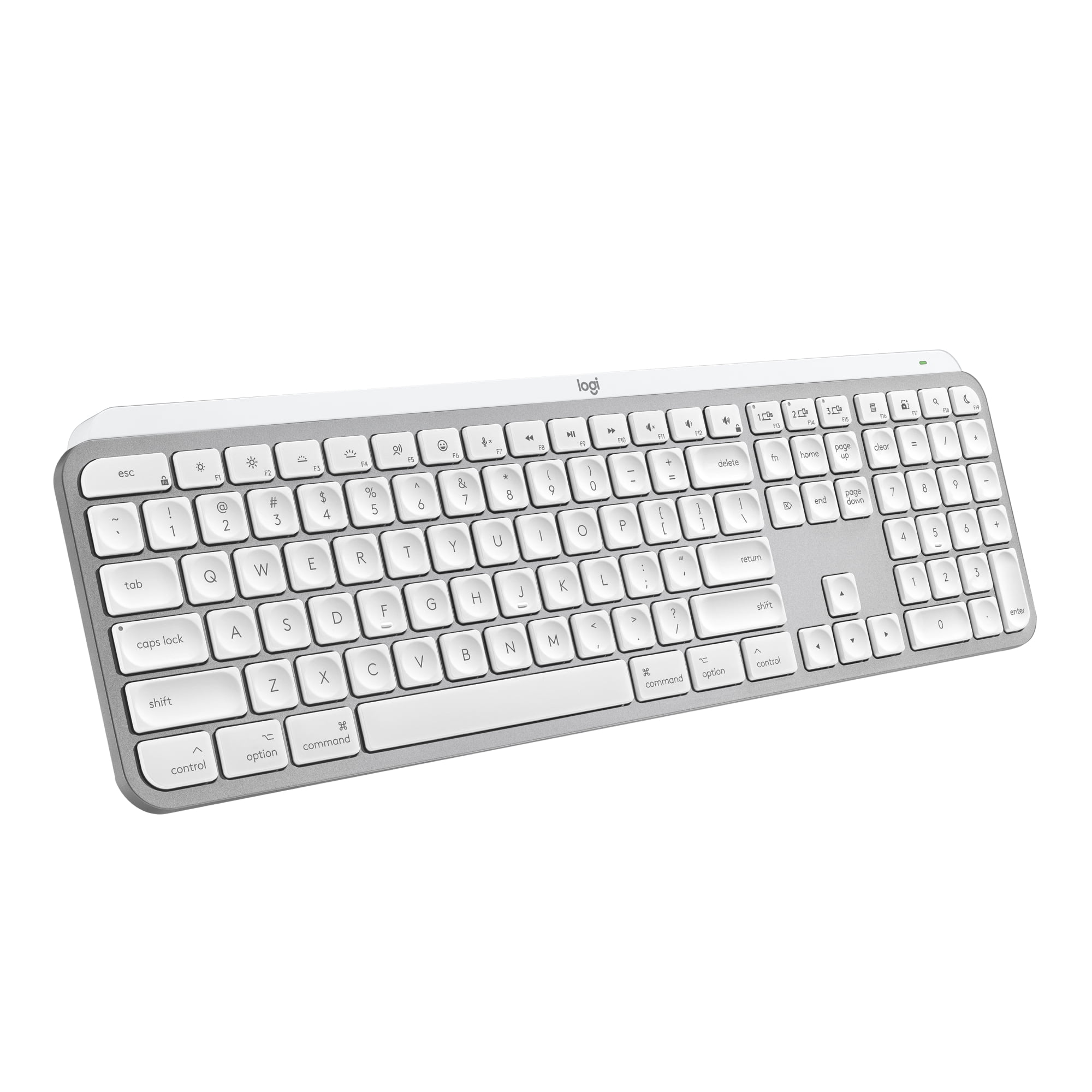 Logitech MX Keys S for Mac, Wireless Keyboard, Fluid, Precise Laptop-Like Typing, Programmable Keys, Backlit, Bluetooth