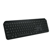 Logitech MX Keys S Wireless Keyboard, Low Profile, Fluid Precise Quiet Typing, Bluetooth, Black