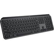 Logitech MX Keys S Master Keyboard - Wireless Connectivity - Bluetooth - 32.81 ft - USB Interface - Windows 10, Windows 11, macOS 10.15, ChromeOS, Linux, iPadOS 14, Android 8.0 - English - Notebook...