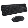thumbnail image 1 of Logitech MX Keys S Wireless Keyboard with MX Anywhere 3S Mouse, Black, 1 of 6