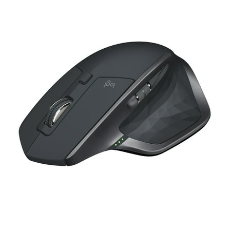 Logitech - MX Master 2S Bluetooth Wireless Mouse with Hyper-Fast Scrolling - Graphite
