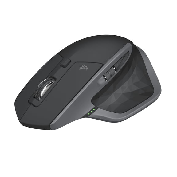 Logitech MX Master 2S Bluetooth Edition Wireless Mouse, Multi-Surface, Hyper-Fast Scrolling, Ergonomic, Rechargeable, Connects Up to 3 Mac/PC Computers,Color-Graphite.