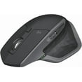 thumbnail image 1 of Logitech MX Master 2S Bluetooth Edition Wireless Mouse – Use on Any Surface, Hyper-Fast Scrolling, Ergonomic, Rechargeable, Control Up to 3 Apple Mac and Windows Computers - Graphite, 1 of 5
