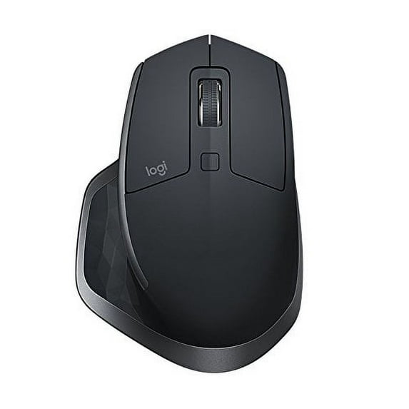 Logitech MX Master 2S Wireless Mouse with Flow Cross-Computer Control and File Sharing for PC and Mac, Graphite