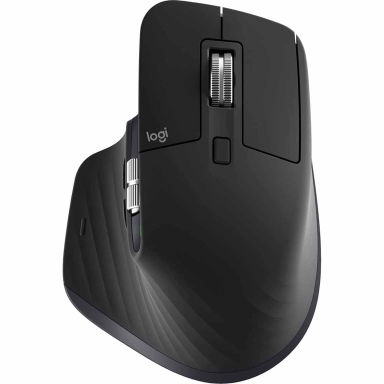 Logitech MX Master 3 Wireless Mouse, USB, Black for Computers